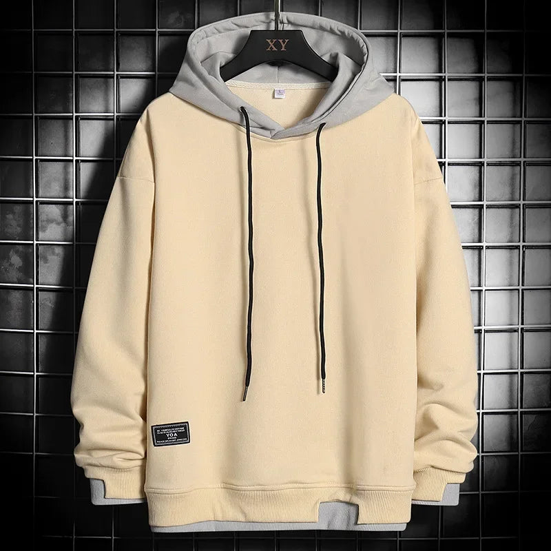 Mens Oversized Hoodie Urban Style Comfortable Fit