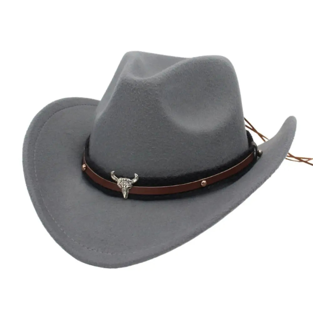 Unisex Felt Cowboy Hat Classic Style