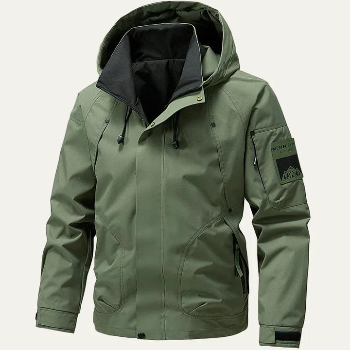 Mens Utility Jacket Weatherproof Hooded
