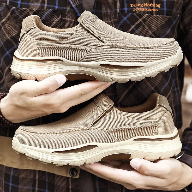 Unisex Canvas Loafers Breathable Comfortable Fit