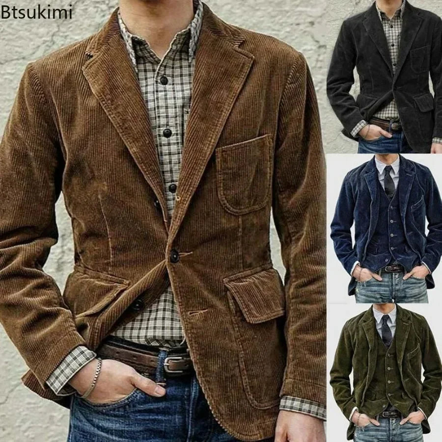 Mens Jacket Padded Rugged Fit - BritishMode