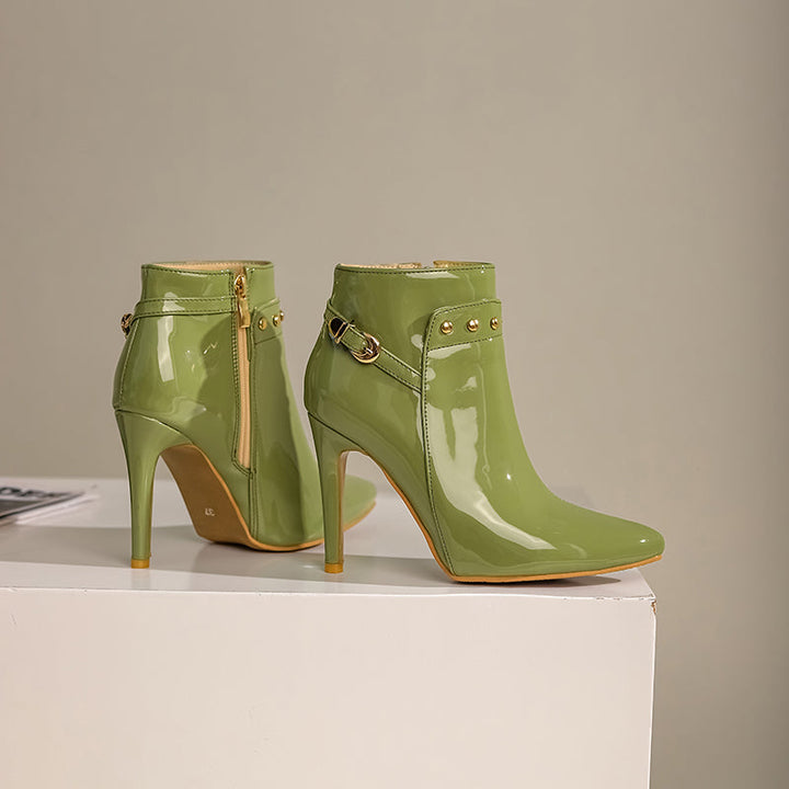 Womens Leather Boots Classic Fit