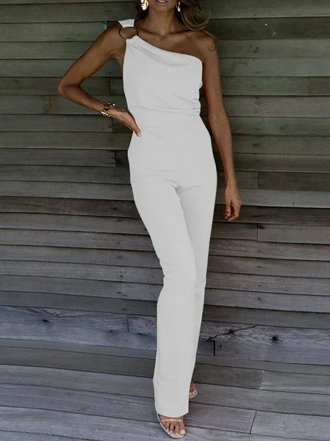 Womens Jumpsuit Lightweight Relaxed Fit - BritishMode