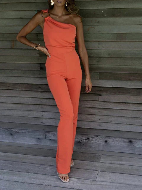 Womens Jumpsuit Lightweight Relaxed Fit