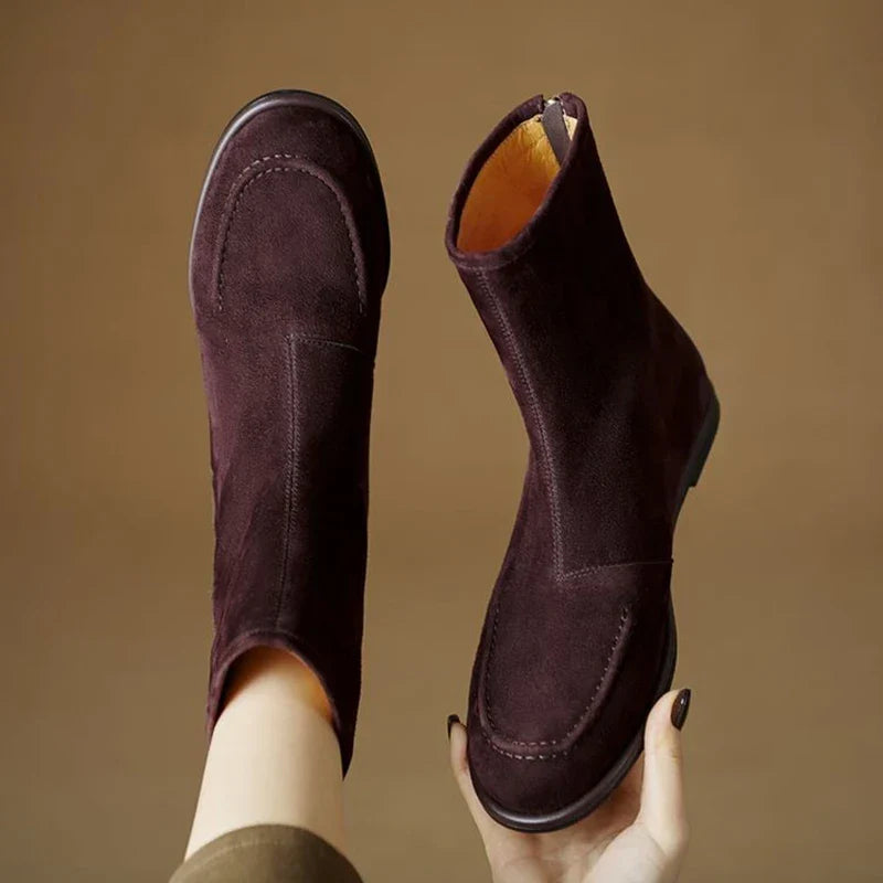 Mens Chelsea Boots Suede Ankle Style - BritishMode