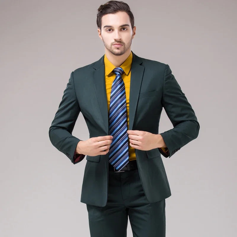 Mens Formal Business Jacket Smart Fit
