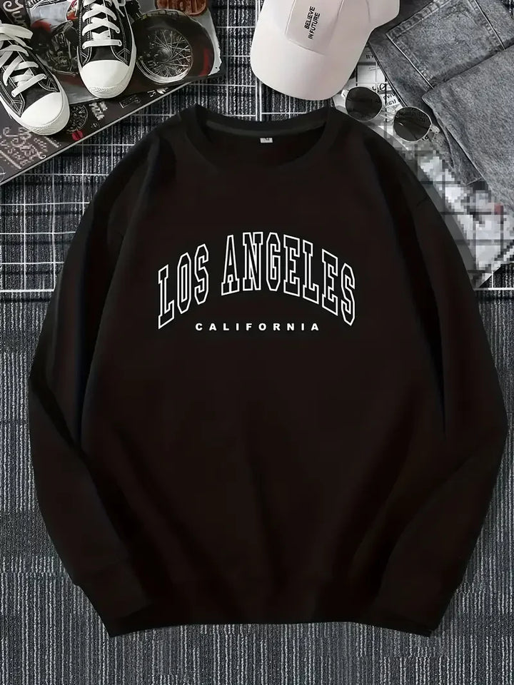 Unisex Winter Sweatshirt Printed Crewneck