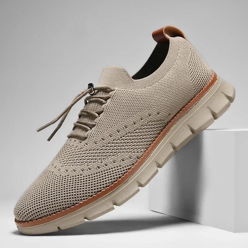 Unisex Sneakers Casual Lace-Up Design