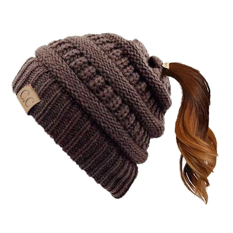 Unisex Slouchy Winter Hat Warm Knit