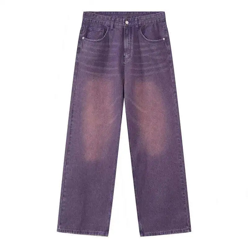 Mens Vintage Jeans Distressed Relaxed Fit