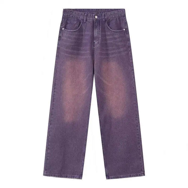 Mens Vintage Jeans Distressed Relaxed Fit