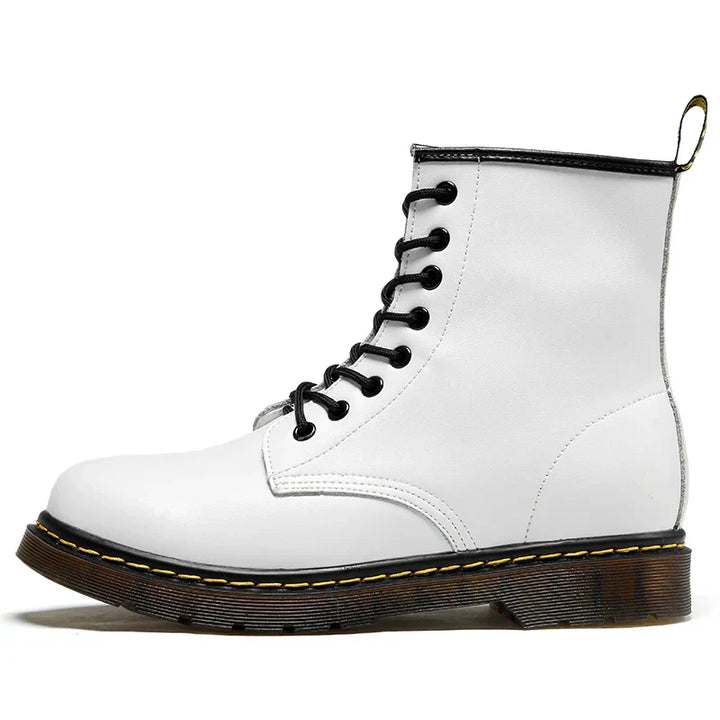 Mens Chelsea Boots Leather Warm Insulated