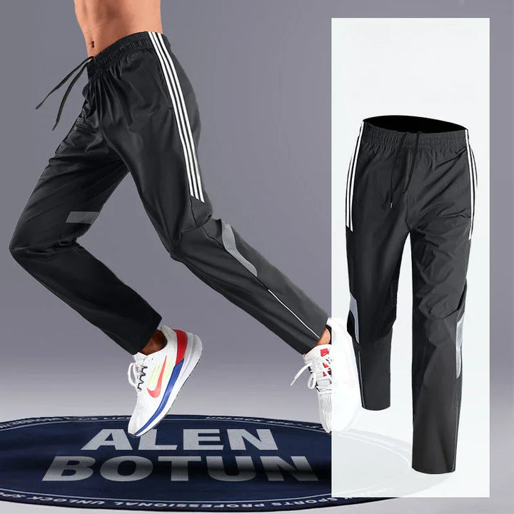 Mens Athletic Dry Fit Pants Breathable Straight Leg