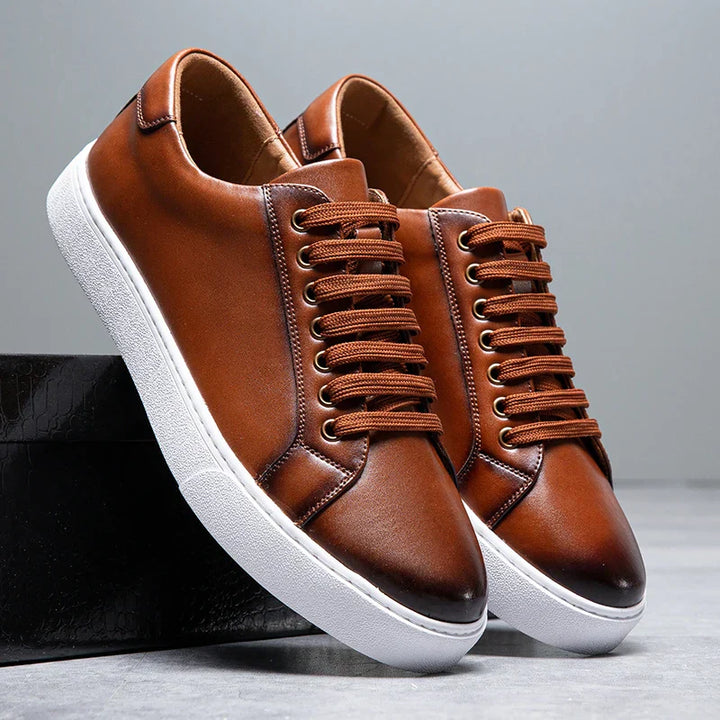 Mens Leather Dress Shoes Classic Fit