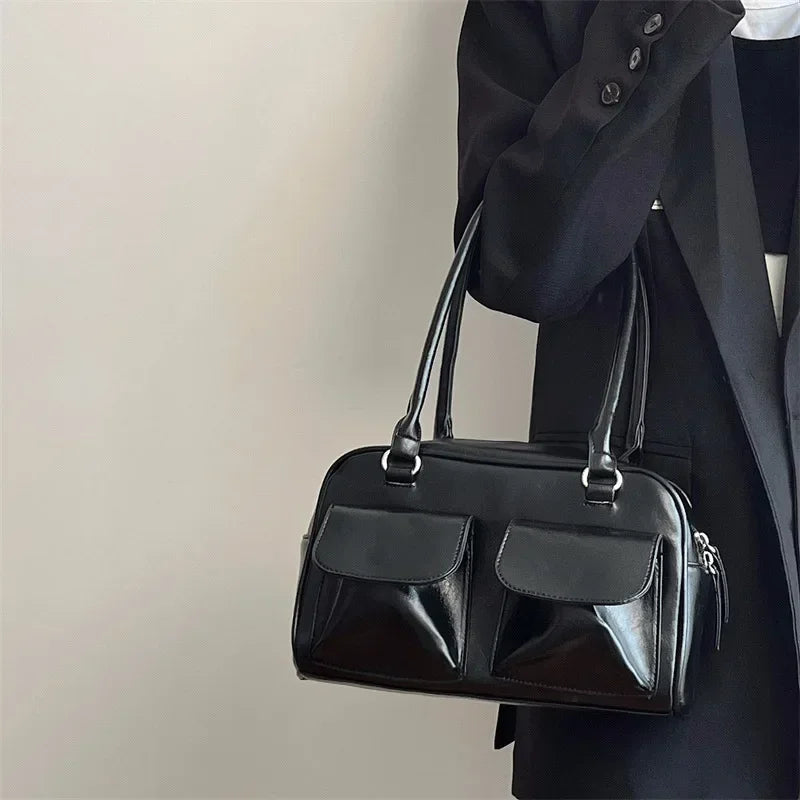Unisex Multi-Pocket Bag Classic Style