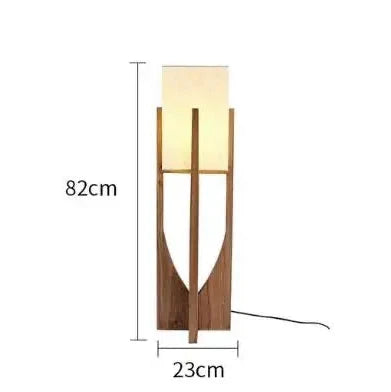 LED Pendant Natural Wood Rustic Style