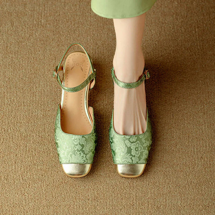 Womens Slingback Shoes with Adjustable Strap