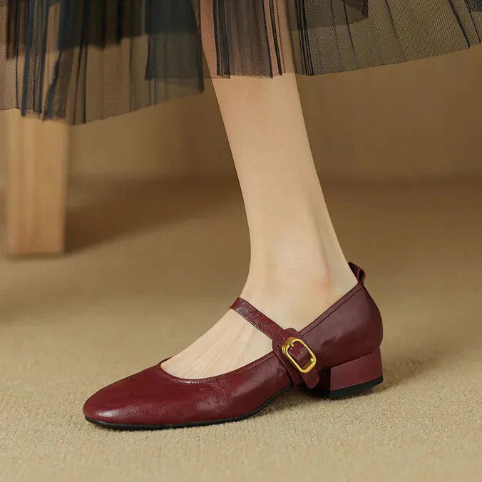 Womens Pumps Genuine Leather Classic Fit