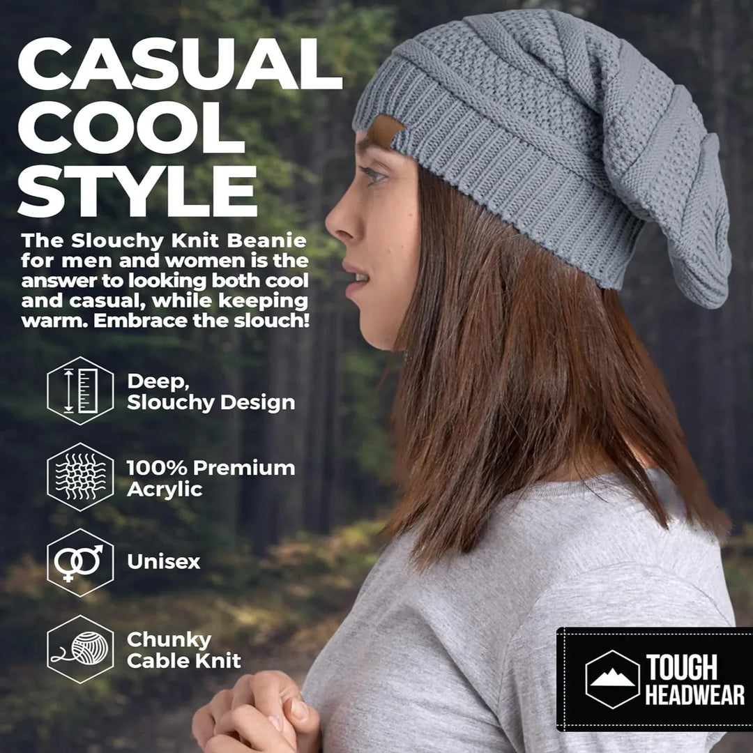 Unisex Knit Hat with Faux Fur Warmth