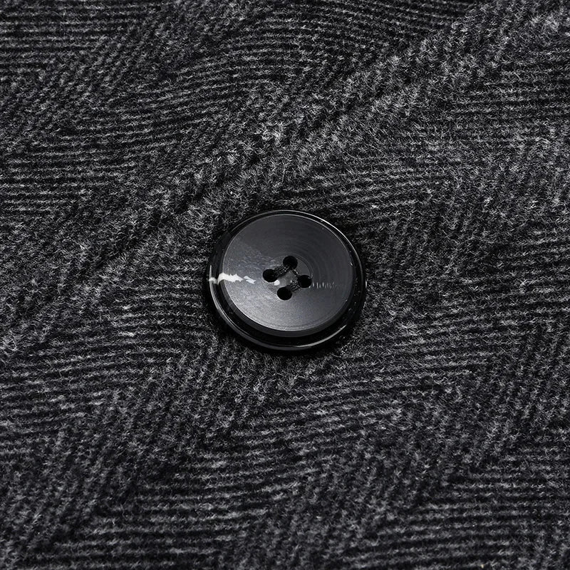 Mens Overcoat Wool Classic Fit