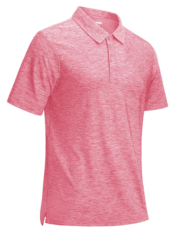 Mens Polo Shirt Lightweight Breathable Fit