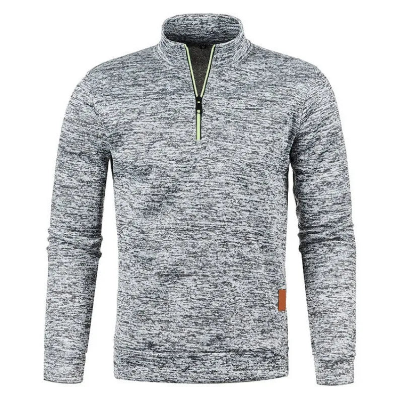 Mens Fleece Pullover Jacket Warm Fit