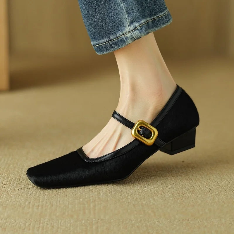 Womens Pumps with Pointed Toe Classic Fit