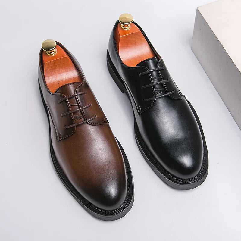 Mens Dress Shoes Leather Classic Fit