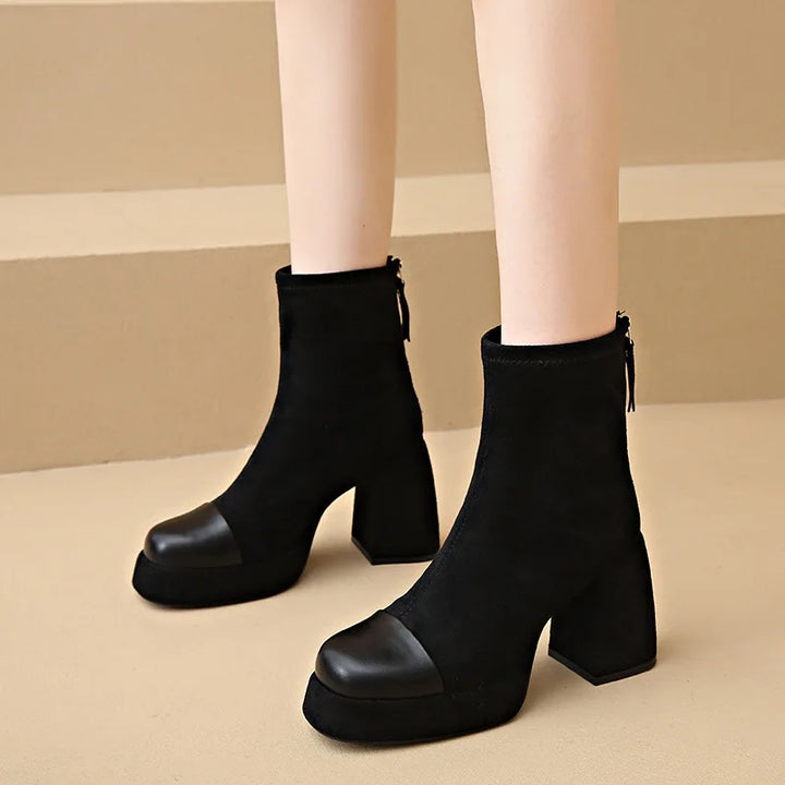 Unisex Leather Boots Classic Fit - BritishMode