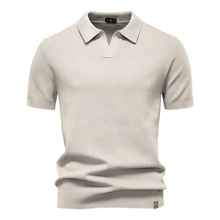 Mens Casual Polo Shirt Lightweight Fit