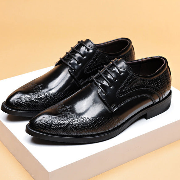 Mens Leather Dress Shoes Classic Fit