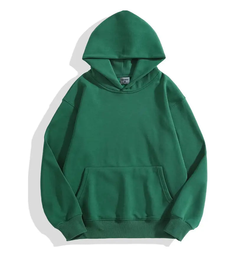 Mens Hoodie Cotton Blend Comfortable Fit Sweatshirt