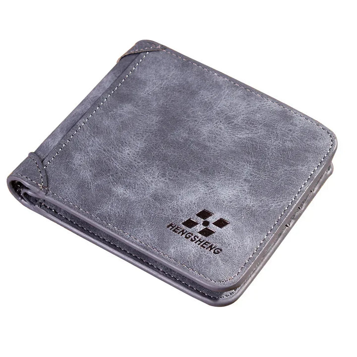 Mens Leather Money Wallet Classic Style