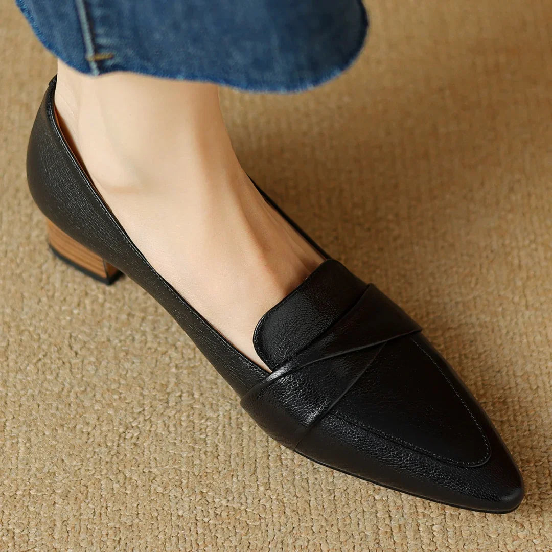 Womens Pumps Genuine Leather Classic Fit