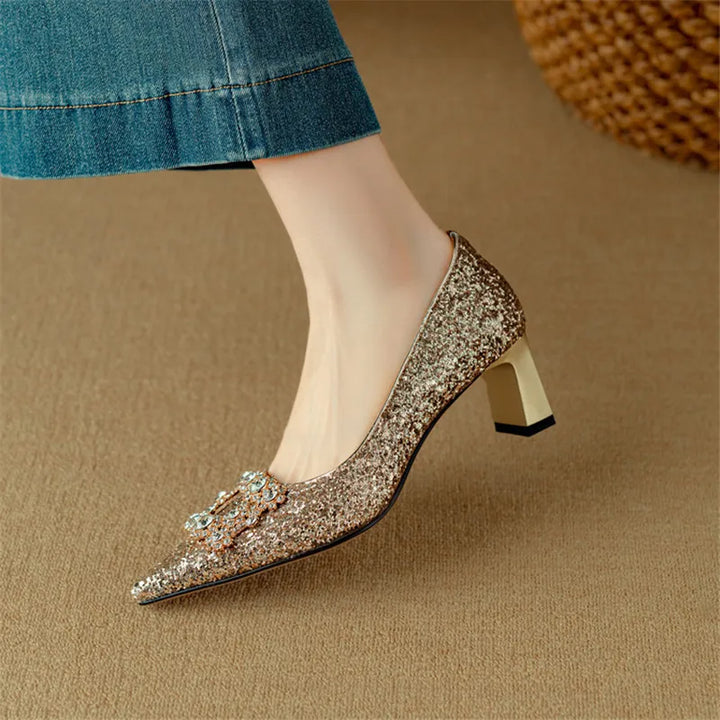 Womens Heeled Shoes Classic Fit