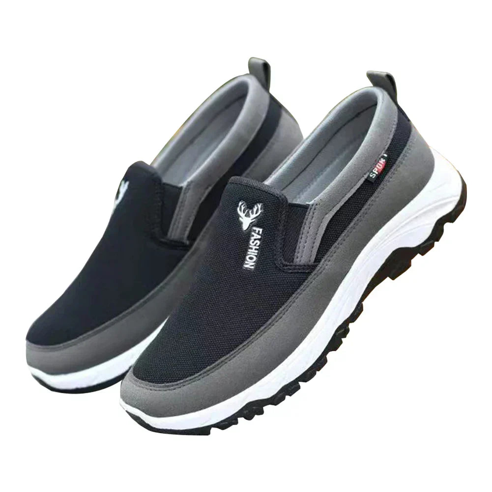 Mens Slip-On Orthopedic Sneaker Comfortable Fit