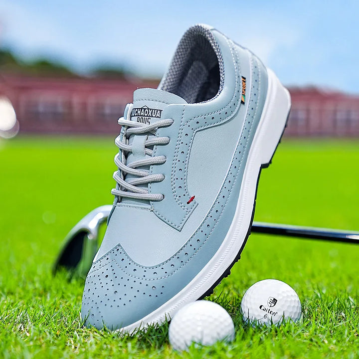 Mens Golf Shoes Durable Comfortable Fit