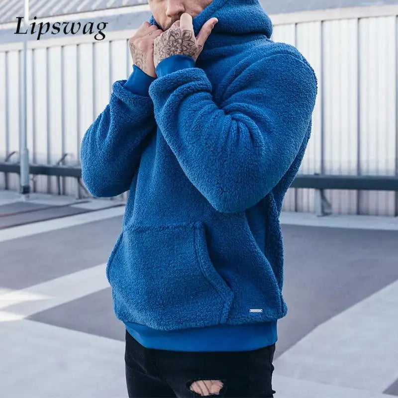 Mens Fleece Jacket Zip-Up Classic Warm Fit - BritishMode