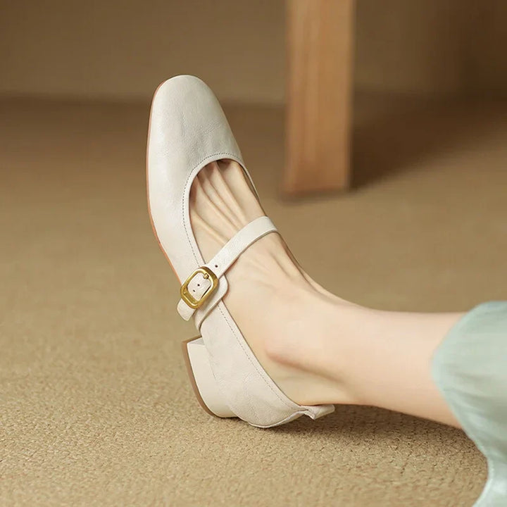 Womens Pumps Genuine Leather Classic Fit