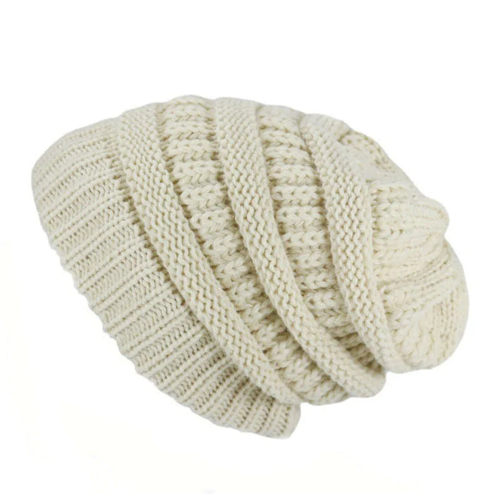 Unisex Winter Beanie Hat Soft Fleece Lining