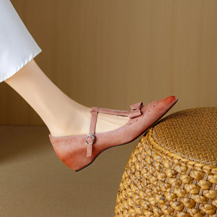 Womens Pumps Genuine Leather Classic Fit - BritishMode