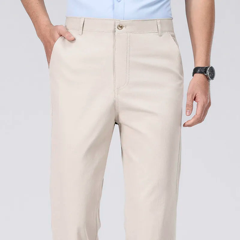 Mens Chino Pants Slim Fit Comfortable