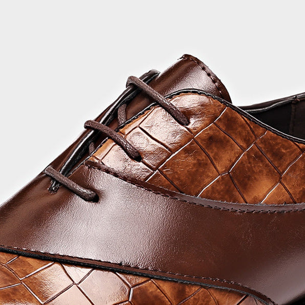 Mens Leather Dress Shoes Genuine Leather