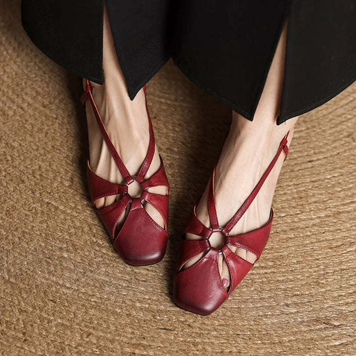 Womens Genuine Leather Sandals Comfortable Fit