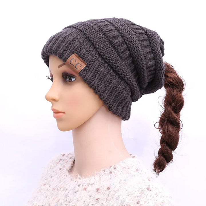 Unisex Slouchy Winter Hat Warm Knit