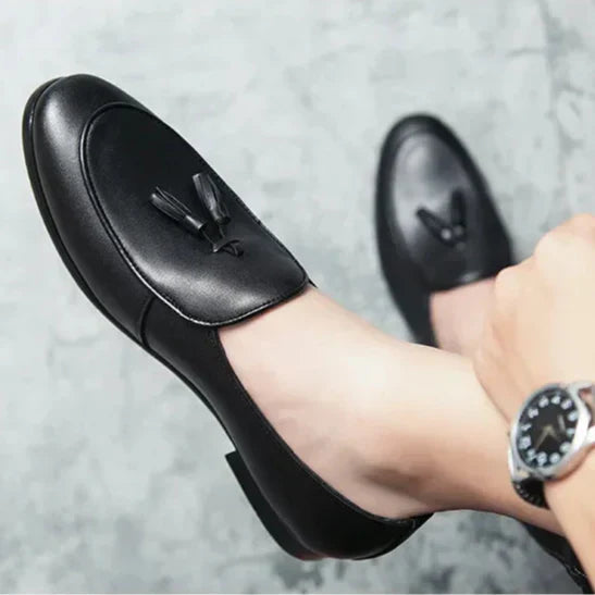 Mens Loafers Slip-On Comfortable Fit