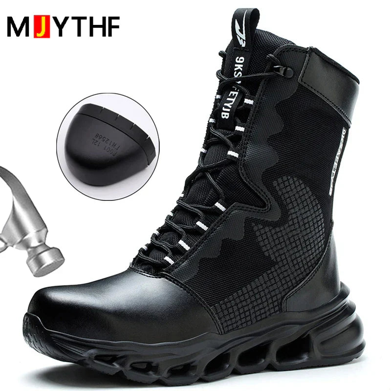 Mens Work Boots Lightweight Waterproof Durable - BritishMode