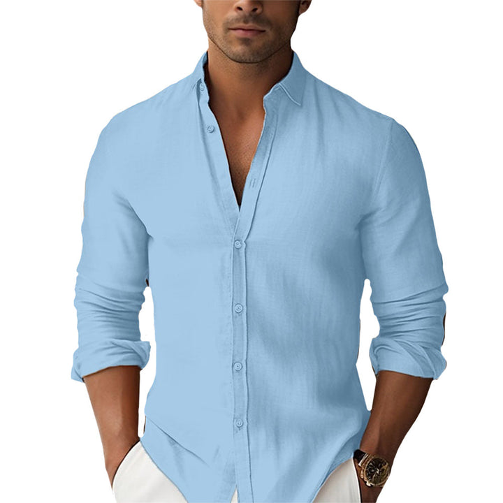 Mens Shirt Breathable Blend Regular Fit for Airflow