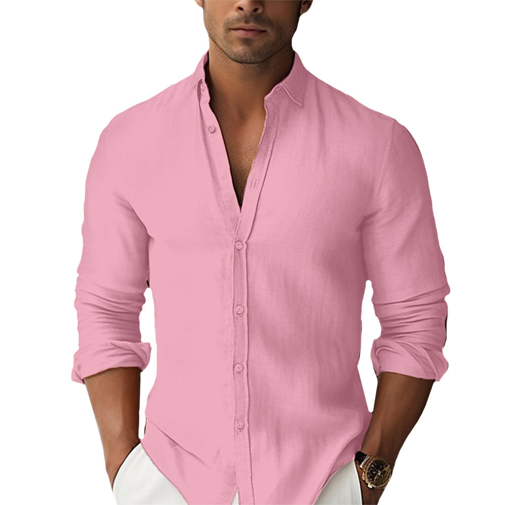 Mens Shirt Breathable Blend Regular Fit for Airflow