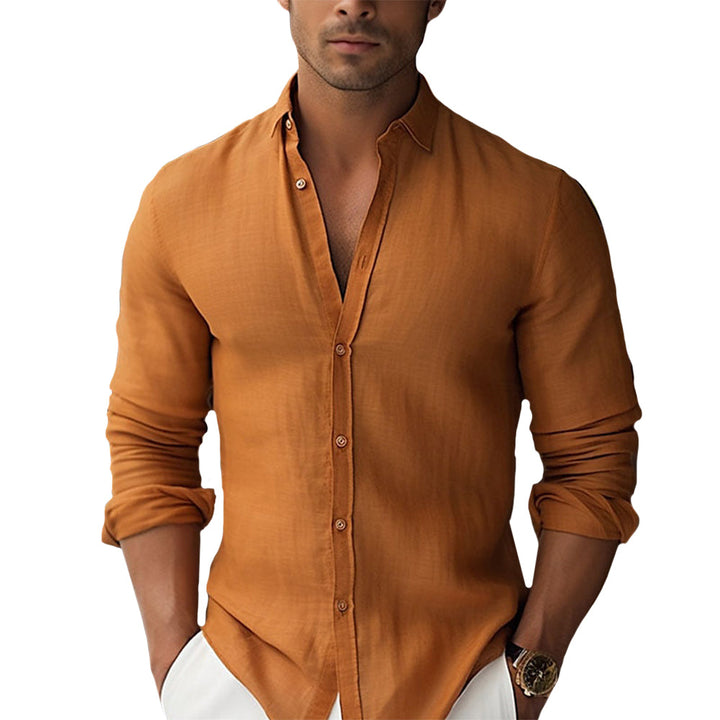 Mens Shirt Breathable Blend Regular Fit for Airflow